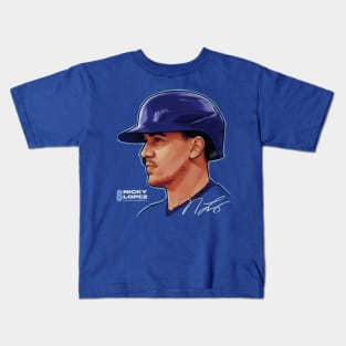 Nicky Lopez Kansas City Profile Kids T-Shirt